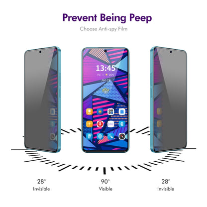 For Redmi K70 / K70e / K70 Pro 5pcs ENKAY Hat-Prince 28 Degree Anti-peeping Privacy Silk Screen Tempered Glass Film -  by ENKAY | Online Shopping UK | buy2fix