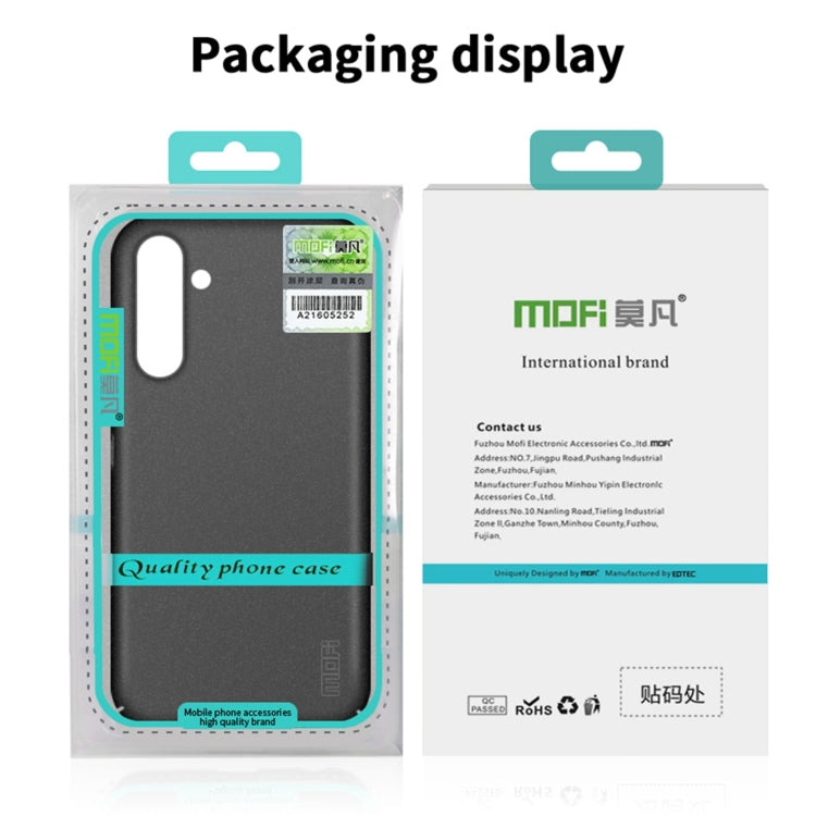 For vivo iQOO Neo9 /Neo9 Pro MOFI Fandun Series Frosted PC Ultra-thin All-inclusive Phone Case(Green) - vivo Cases by MOFI | Online Shopping UK | buy2fix