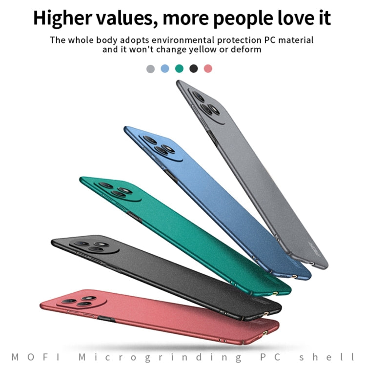 For Honor X50i+ / X50i Pro MOFI Fandun Series Frosted PC Ultra-thin All-inclusive Phone Case(Red) - Honor Cases by MOFI | Online Shopping UK | buy2fix