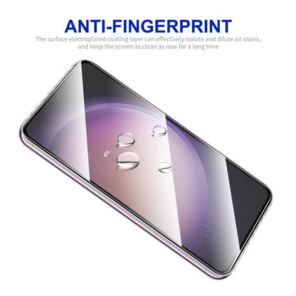 For Samsung Galaxy S25+ / S24+ 5G 2pcs ENKAY Hat-Prince 0.18mm High Aluminum-silicon Tempered Glass Film, Support Ultrasonic Fingerprint Unclock - Galaxy S24+ 5G Tempered Glass by ENKAY | Online Shopping UK | buy2fix