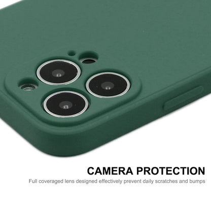 For iPhone 15 Pro Max ENKAY Liquid Silicone Soft Shockproof Phone Case(Dark Green) - iPhone 15 Pro Max Cases by ENKAY | Online Shopping UK | buy2fix