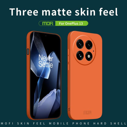 For OnePlus 13 MOFI Qin Series Skin Feel All-inclusive PC Phone Case(Orange) - OnePlus Cases by MOFI | Online Shopping UK | buy2fix