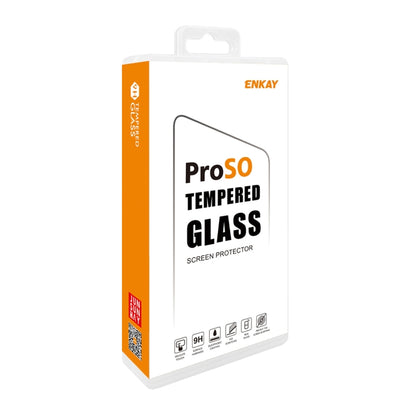 For iPhone 14 5pcs ENKAY Hat-Prince 360 Degree Anti-peeping Privacy Full Screen Tempered Glass Film - iPhone 14 Tempered Glass by ENKAY | Online Shopping UK | buy2fix