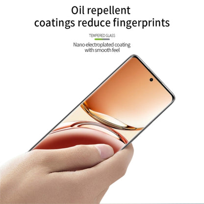 For OPPO A3 Pro PINWUYO 9H 3D Hot Bending Tempered Glass Film - OPPO Tempered Glass by PINWUYO | Online Shopping UK | buy2fix