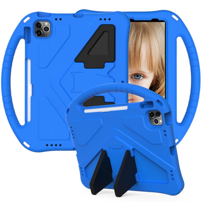 For iPad Air 11 2024 EVA Shockproof Tablet Case with Holder(Blue) - iPad Air 11 2024 Cases by buy2fix | Online Shopping UK | buy2fix