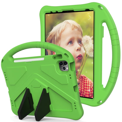 For iPad Air 11 2024 EVA Shockproof Tablet Case with Holder(Green) - iPad Air 11 2024 Cases by buy2fix | Online Shopping UK | buy2fix