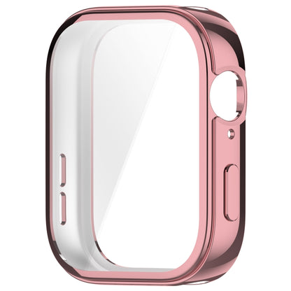 For Huawei Watch Fit 3 Full Coverage TPU Electroplated Watch Protective Case(Pink) - Watch Cases by buy2fix | Online Shopping UK | buy2fix