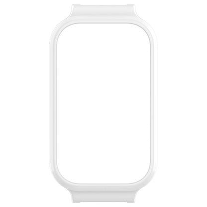 For Redmi Band 2 Half Pack PC Watch Protective Case(White) - Watch Cases by buy2fix | Online Shopping UK | buy2fix