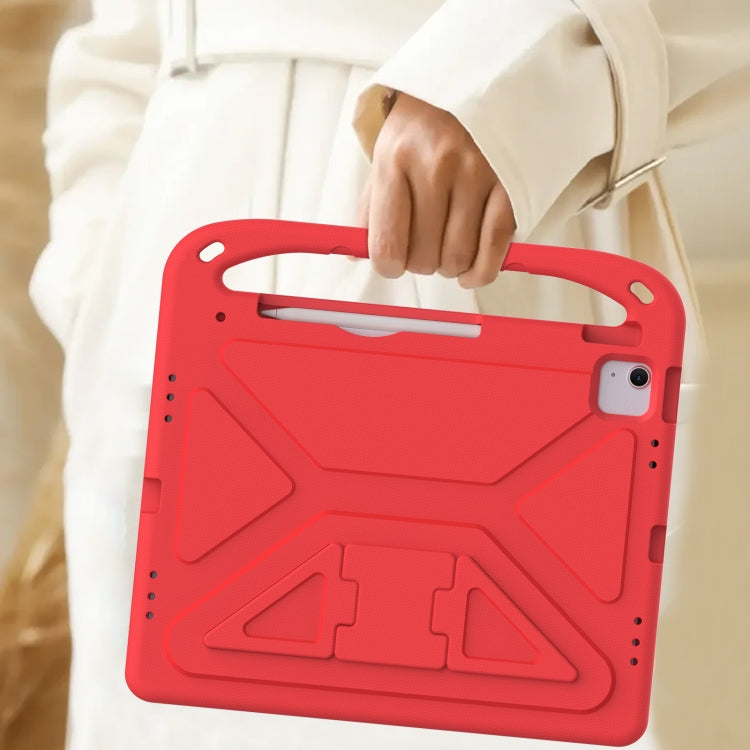 For iPad Air 13 2025 / 2024 Handle EVA Shockproof Tablet Case with Holder(Red) - iPad Air 13 2025 / 2024 Cases by buy2fix | Online Shopping UK | buy2fix