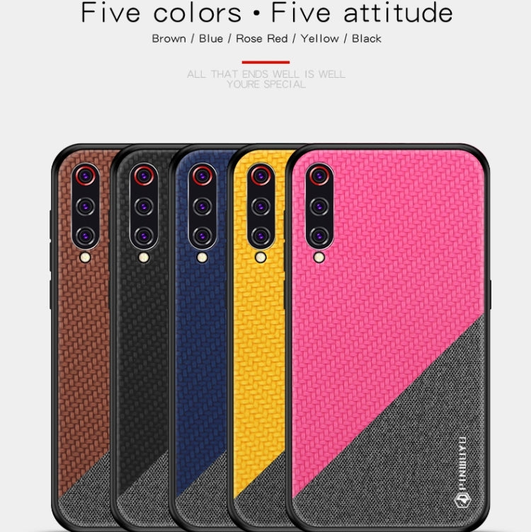 PINWUYO Honors Series Shockproof PC + TPU Protective Case for XIAOMI Mi 9(Blue) - Xiaomi Cases by PINWUYO | Online Shopping UK | buy2fix