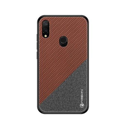 PINWUYO Honors Series Shockproof PC + TPU Protective Case for Xiaomi Redmi Note 7 / Note 7 Pro(Brown) - Xiaomi Cases by PINWUYO | Online Shopping UK | buy2fix