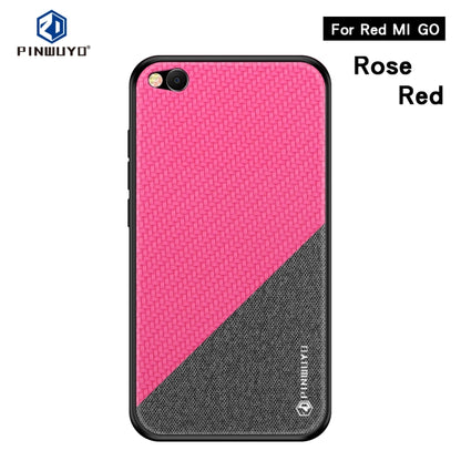 PINWUYO Honors Series Shockproof PC + TPU Protective Case for Xiaomi Redmi Go(Red) - Xiaomi Cases by PINWUYO | Online Shopping UK | buy2fix