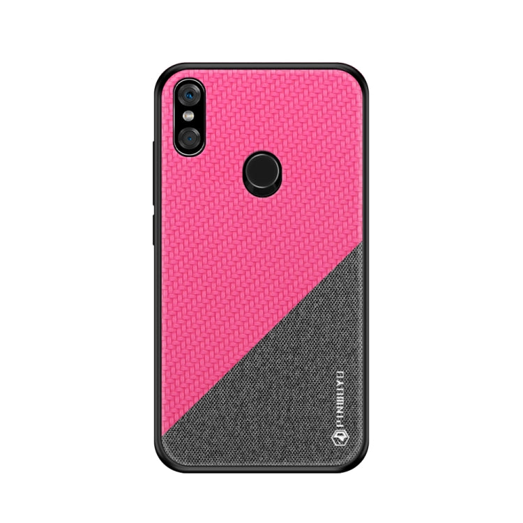 PINWUYO Honors Series Shockproof PC + TPU Protective Case for Motorola MOTO One / P30 Play(Red) - Motorola Cases by PINWUYO | Online Shopping UK | buy2fix