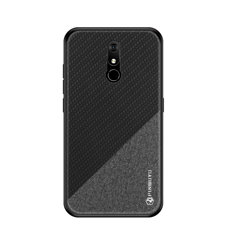 PINWUYO Honors Series Shockproof PC + TPU Protective Case for Nokia 3.2(Black) - Nokia Cases by PINWUYO | Online Shopping UK | buy2fix