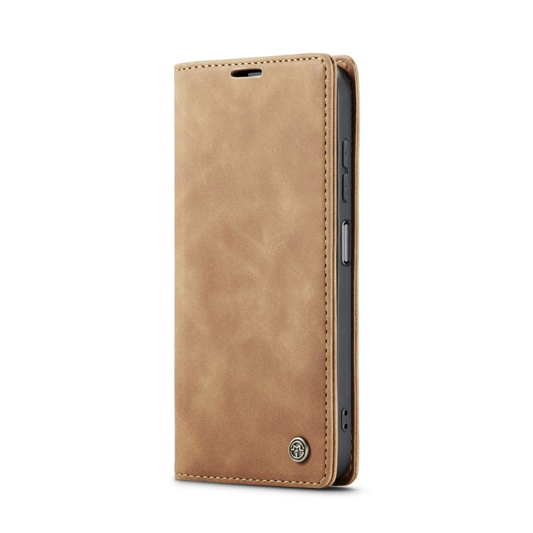 For Samsung Galaxy A16 5G CaseMe 013 Multifunctional Horizontal Flip Leather Phone Case(Brown) - Galaxy Phone Cases by CaseMe | Online Shopping UK | buy2fix