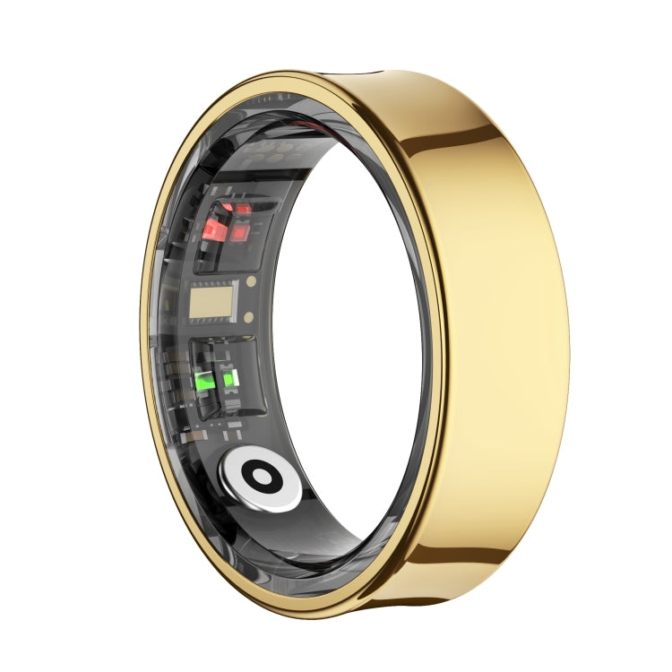 R09 SIZE 8 Smart Ring, Support Heart Rate / Blood Oxygen / Sleep Monitoring / Multiple Sports Modes(Gold) - Smart Rings / Smart Telephones by buy2fix | Online Shopping UK | buy2fix