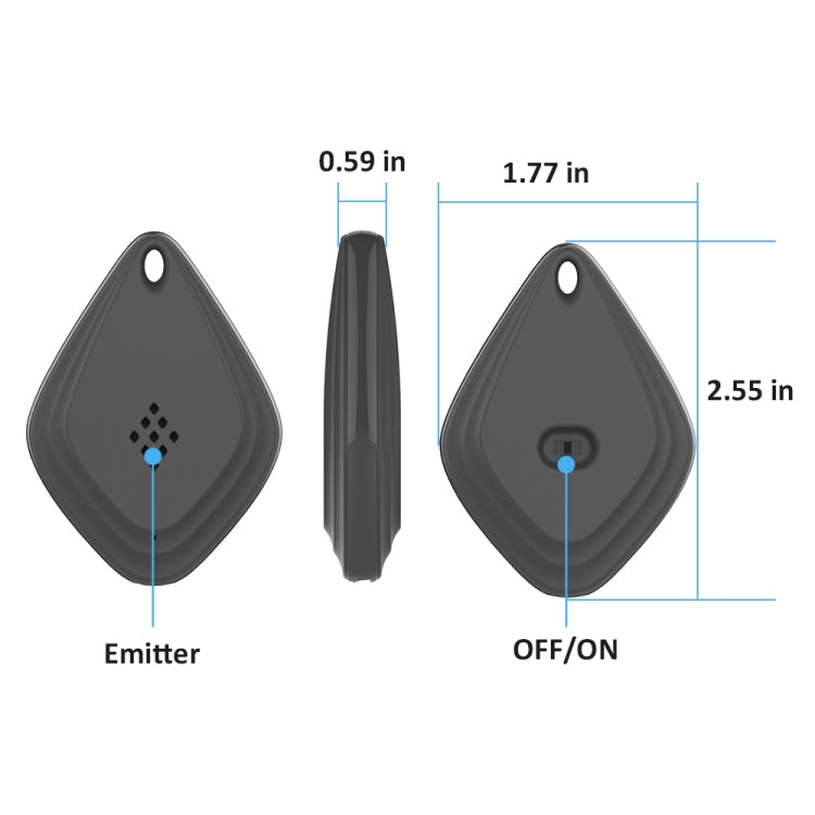 Outdoor Mosquito Repellent Portable Ultrasonic Insect Repellent Insecticide USB Charging Intelligent Frequency Conversion(White) - Repellents by buy2fix | Online Shopping UK | buy2fix