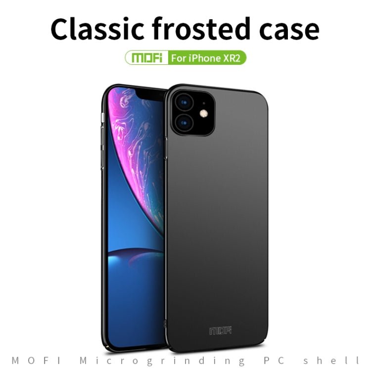 For iPhone 11 MOFI Frosted PC Ultra-thin Hard Case (Black) - iPhone 11 Cases by MOFI | Online Shopping UK | buy2fix