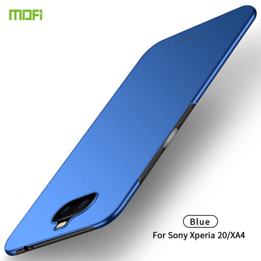 MOFI Frosted PC Ultra-thin Hard Case for Sony Xperia 20 / Xperia XA4(Blue) - Sony Cases by MOFI | Online Shopping UK | buy2fix