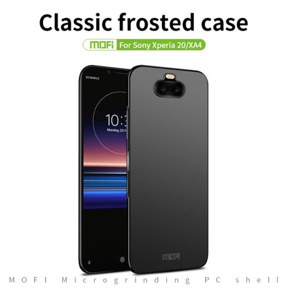MOFI Frosted PC Ultra-thin Hard Case for Sony Xperia 20 / Xperia XA4(Red) - Sony Cases by MOFI | Online Shopping UK | buy2fix