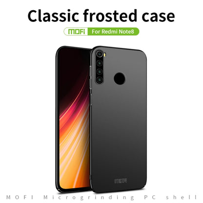 For Xiaomi RedMi Note8 MOFI Frosted PC Ultra-thin Hard Case(Red) - Xiaomi Cases by MOFI | Online Shopping UK | buy2fix