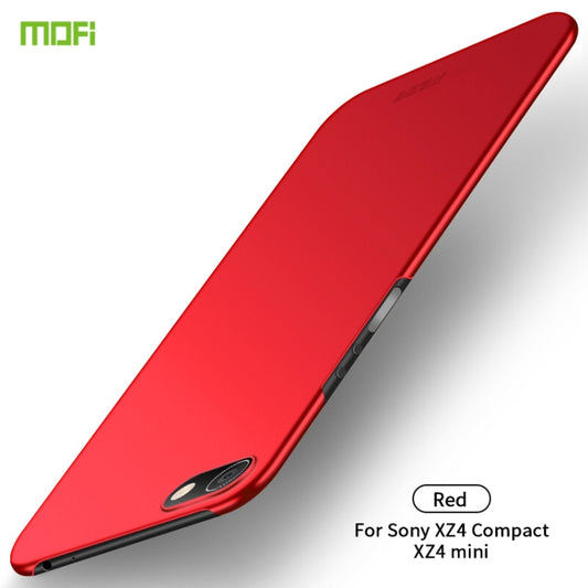 For Sony XZ4 Compact / XZ4 mini MOFI Frosted PC Ultra-thin Hard Case(Red) - Sony Cases by MOFI | Online Shopping UK | buy2fix