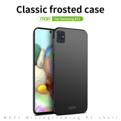 For Galaxy A71 MOFI Frosted PC Ultra-thin Hard Case(Blue) - Galaxy Phone Cases by MOFI | Online Shopping UK | buy2fix