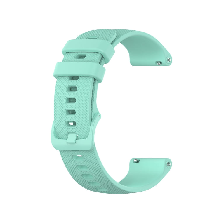 For Garmin Vivoactive 4 22mm Silicone Watch Band(Teal Green) - Watch Bands by buy2fix | Online Shopping UK | buy2fix