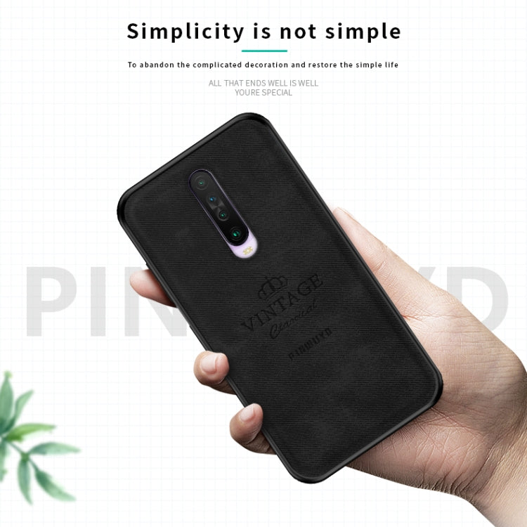 For Xiaomi Redmi K30 PINWUYO Zun Series PC + TPU + Skin Waterproof And Anti-fall All-inclusive Protective Shell(Black) - Xiaomi Cases by PINWUYO | Online Shopping UK | buy2fix