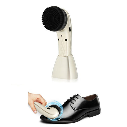 USB Rechargeable Electric Shoe Shine Multifunctional Handheld Leather Shoe Washer Care Shine(Gold) - Sponges, Cloths & Brushes by buy2fix | Online Shopping UK | buy2fix