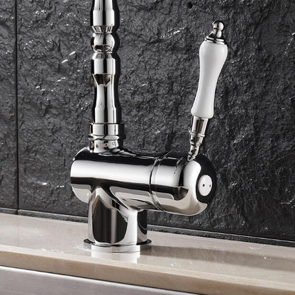 Kitchen Bathroom Faucet Hot and Cold Faucet Taps Sink Without Hose - Shower Head by buy2fix | Online Shopping UK | buy2fix