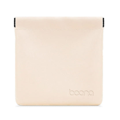 2 PCS Baona Earphone Data Cable Storage Bag Mini Portable U Disk Earphone Bag, Size:Small(Light Apricot) - Other Case by Baona | Online Shopping UK | buy2fix