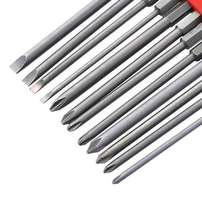 12 PCS / Set Screwdriver Bit With Magnetic S2 Alloy Steel Electric Screwdriver, Specification:11 - Drill & Drill Bits by buy2fix | Online Shopping UK | buy2fix