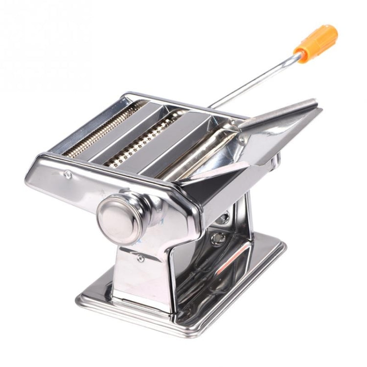 Household Stainless Steel Pasta Making Machine Manual Noodle Maker Spaghetti Hand Cutter - Cutter & Peeler by buy2fix | Online Shopping UK | buy2fix