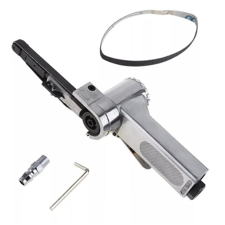 Pneumatic Belt Machine Pneumatic Sander Ring Belt Machine Polisher, Size:33x1cm - Abrasive Tools & Accessories by buy2fix | Online Shopping UK | buy2fix