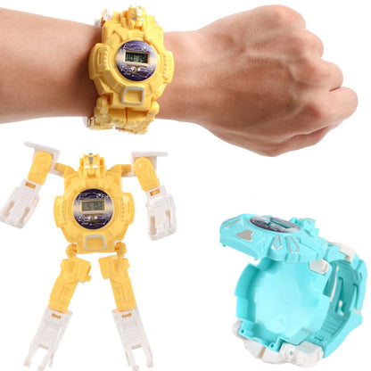 3 PCS Children Electronic Watch Cartoon Deformation Robot Toy Watch(Purple) - Electronic Pets by buy2fix | Online Shopping UK | buy2fix