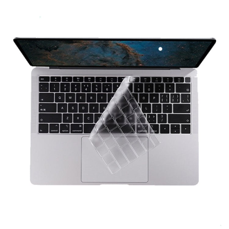 JRC 0.13mm Transparent TPU Laptop Keyboard Protective Film For MacBook Pro 13.3 inch A1706 & A1989 & A2159 (with Touch Bar) - Keyboard Protector by JRC | Online Shopping UK | buy2fix