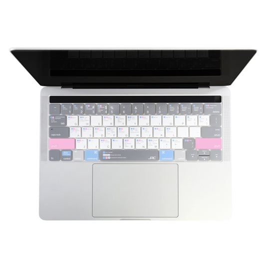 JRC English Version Colored Silicone Laptop Keyboard Protective Film For MacBook Retina 12 inch A1534(Soothing Color) - Keyboard Protector by JRC | Online Shopping UK | buy2fix