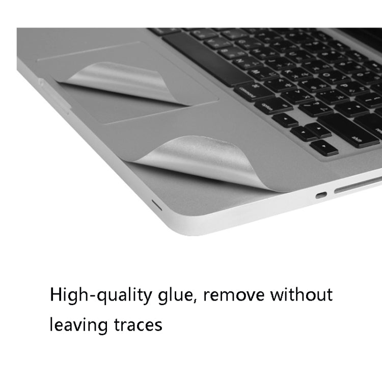 JRC 2 in 1 Laptop Palm Rest Sticker + Touchpad Film Set For MacBook Air 13.3 inch A2179 (2020)(Silver) - Protector Sticker by JRC | Online Shopping UK | buy2fix