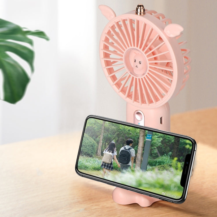 N12 Office Desktop USB Handheld Mini Fan, Fan diameter: 3000 MAH(Sky Blue) - Electric Fans by buy2fix | Online Shopping UK | buy2fix