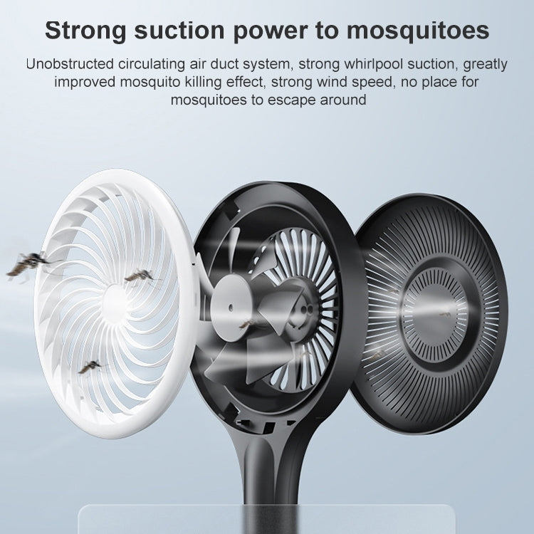 Household Mosquito Swatter And Mosquito Lamp Inhalation Type Outdoor Mosquito Repellent, Colour: Mosquito Swatter White - Repellents by buy2fix | Online Shopping UK | buy2fix