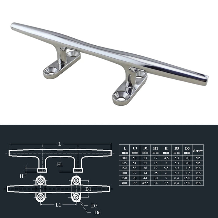 Light Round Cable Bolt 316 Stainless Steel Clevis Cable Bolt, Specification: 100mm 4inch - Marine Accessories & Parts by buy2fix | Online Shopping UK | buy2fix