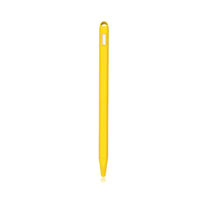 5 PCS Stylus Silicone Protective Case For Apple Pencil 2(Yellow) - Pencil Accessories by buy2fix | Online Shopping UK | buy2fix