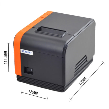 Xprinter XP-T58L 58mm Supermarket Cashier Receipt Thermal Printer, Spec: USB Port(UK Plug) - Printer by Xprinter | Online Shopping UK | buy2fix