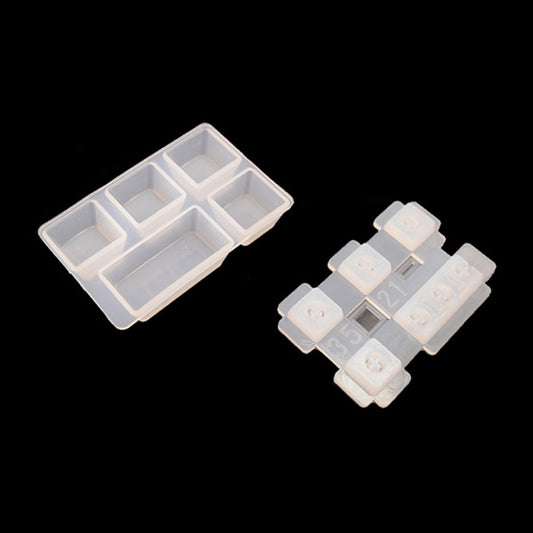 2 PCS DIY Keycap Silicone Mold OEM Mechanical Keyboard Silicone Mold, Style: MD3521 - Arts & Crafts by buy2fix | Online Shopping UK | buy2fix