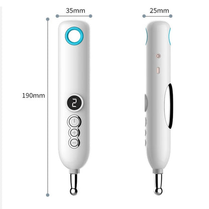 Smart  Rechargeable Meridian Pen Hot Compress Pulse Acupuncture Acupuncture Massager, Specification： Flagship - Massage & Relaxation by buy2fix | Online Shopping UK | buy2fix