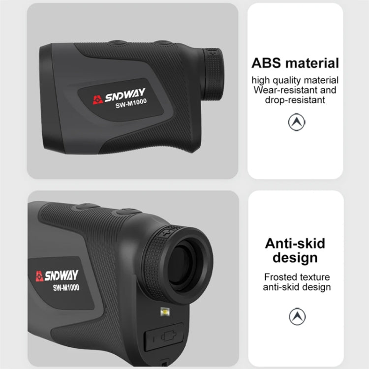 SNDWAY Telescope Golf Rangefinder Handheld Outdoor Altitude Angle Rangefinder, Model: SW-M500 500m - Laser Rangefinder by SNDWAY | Online Shopping UK | buy2fix