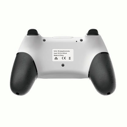 Vibration 6-axis Somatosensory Wireless Bluetooth Gamepad For Switch(Black White) - Gamepads by buy2fix | Online Shopping UK | buy2fix