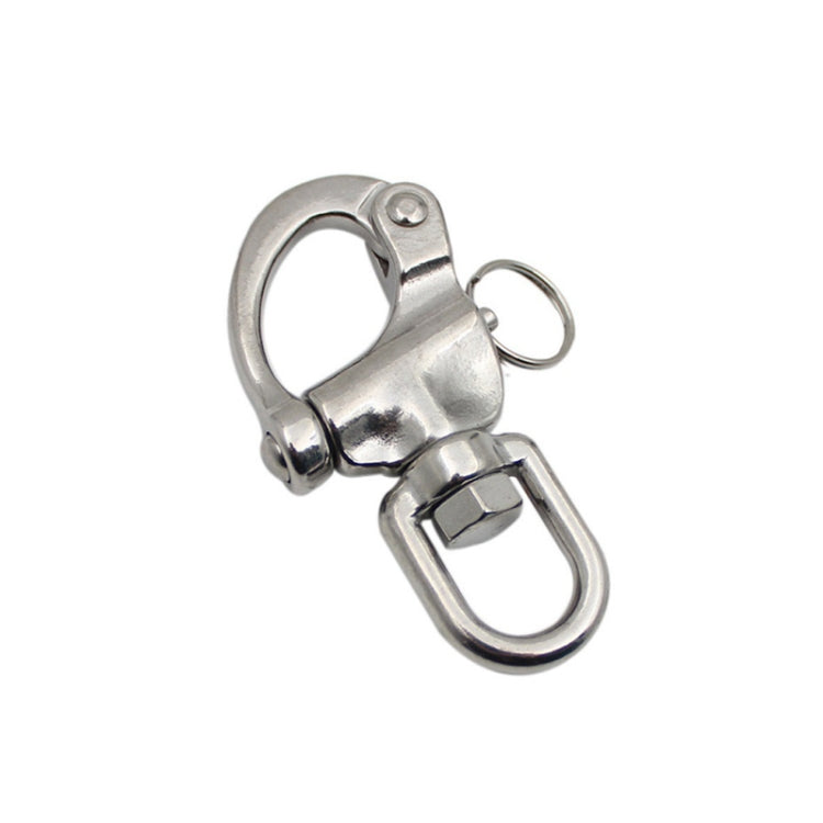 Yachting Sailing Stainless Steel Coil Type Rotary Spring Shackle, Specification: 70mm - Marine Accessories & Parts by buy2fix | Online Shopping UK | buy2fix