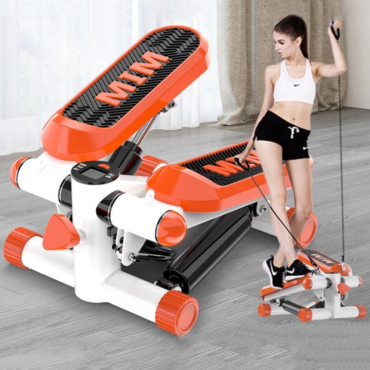 JDHTBJ Double Hydraulic Load Bearing Indoor Small Stepper, Color: Orange - Fitness Equipments by buy2fix | Online Shopping UK | buy2fix